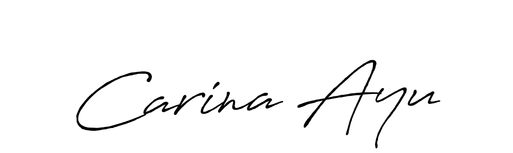 It looks lik you need a new signature style for name Carina Ayu. Design unique handwritten (Antro_Vectra_Bolder) signature with our free signature maker in just a few clicks. Carina Ayu signature style 7 images and pictures png