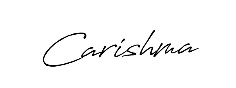 It looks lik you need a new signature style for name Carishma. Design unique handwritten (Antro_Vectra_Bolder) signature with our free signature maker in just a few clicks. Carishma signature style 7 images and pictures png