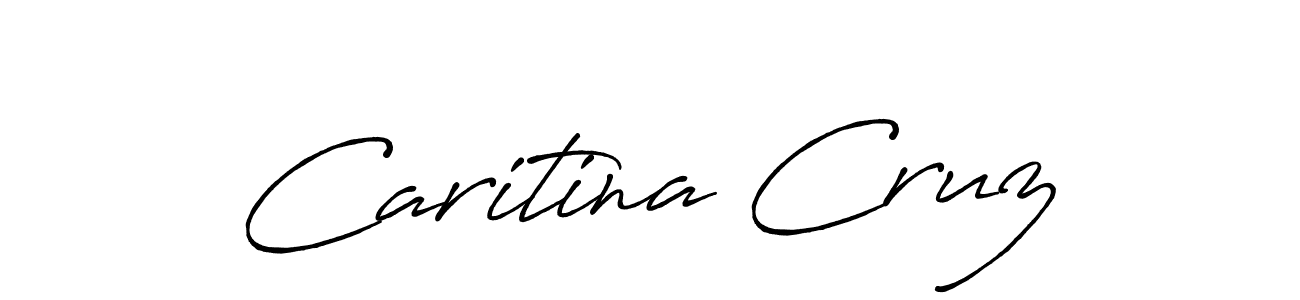 Use a signature maker to create a handwritten signature online. With this signature software, you can design (Antro_Vectra_Bolder) your own signature for name Caritina Cruz. Caritina Cruz signature style 7 images and pictures png