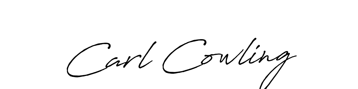 Also You can easily find your signature by using the search form. We will create Carl Cowling name handwritten signature images for you free of cost using Antro_Vectra_Bolder sign style. Carl Cowling signature style 7 images and pictures png