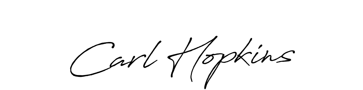 Create a beautiful signature design for name Carl Hopkins. With this signature (Antro_Vectra_Bolder) fonts, you can make a handwritten signature for free. Carl Hopkins signature style 7 images and pictures png