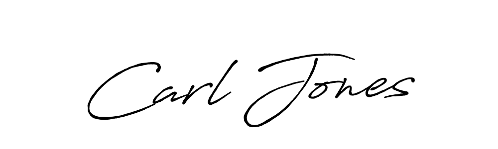 Use a signature maker to create a handwritten signature online. With this signature software, you can design (Antro_Vectra_Bolder) your own signature for name Carl Jones. Carl Jones signature style 7 images and pictures png