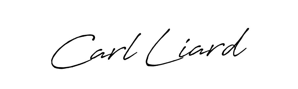 Also You can easily find your signature by using the search form. We will create Carl Liard name handwritten signature images for you free of cost using Antro_Vectra_Bolder sign style. Carl Liard signature style 7 images and pictures png