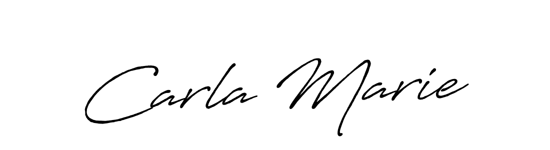 It looks lik you need a new signature style for name Carla Marie. Design unique handwritten (Antro_Vectra_Bolder) signature with our free signature maker in just a few clicks. Carla Marie signature style 7 images and pictures png