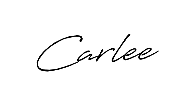 Use a signature maker to create a handwritten signature online. With this signature software, you can design (Antro_Vectra_Bolder) your own signature for name Carlee. Carlee signature style 7 images and pictures png
