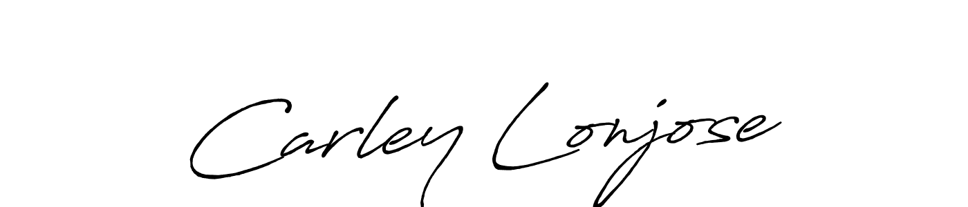 How to make Carley Lonjose signature? Antro_Vectra_Bolder is a professional autograph style. Create handwritten signature for Carley Lonjose name. Carley Lonjose signature style 7 images and pictures png
