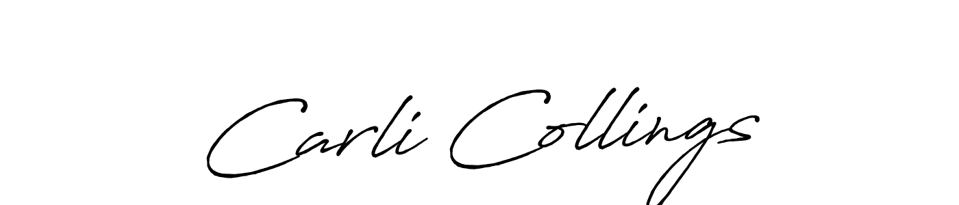 Best and Professional Signature Style for Carli Collings. Antro_Vectra_Bolder Best Signature Style Collection. Carli Collings signature style 7 images and pictures png