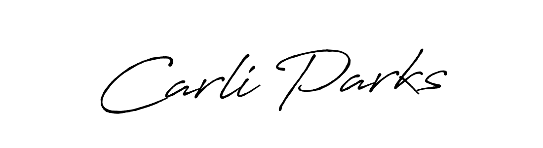 Also You can easily find your signature by using the search form. We will create Carli Parks name handwritten signature images for you free of cost using Antro_Vectra_Bolder sign style. Carli Parks signature style 7 images and pictures png