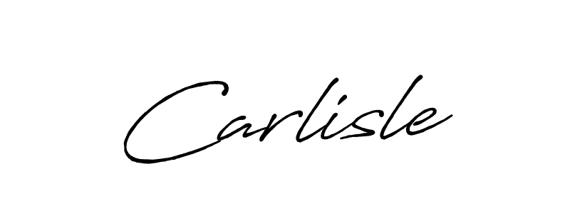 You should practise on your own different ways (Antro_Vectra_Bolder) to write your name (Carlisle) in signature. don't let someone else do it for you. Carlisle signature style 7 images and pictures png