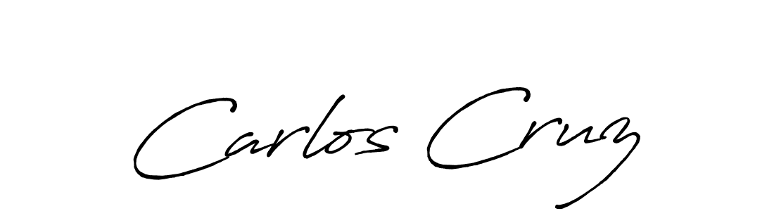 Also we have Carlos Cruz name is the best signature style. Create professional handwritten signature collection using Antro_Vectra_Bolder autograph style. Carlos Cruz signature style 7 images and pictures png