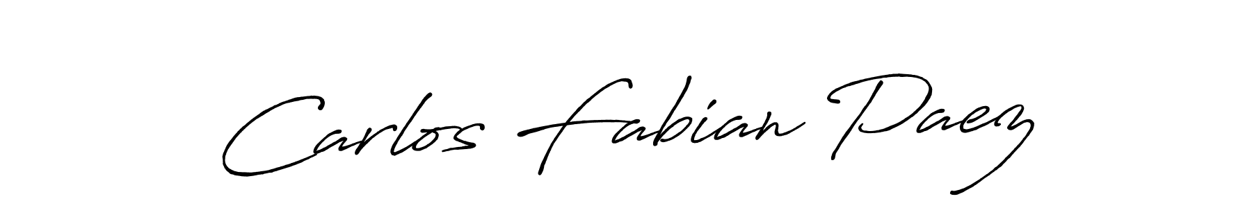 Also we have Carlos Fabian Paez name is the best signature style. Create professional handwritten signature collection using Antro_Vectra_Bolder autograph style. Carlos Fabian Paez signature style 7 images and pictures png