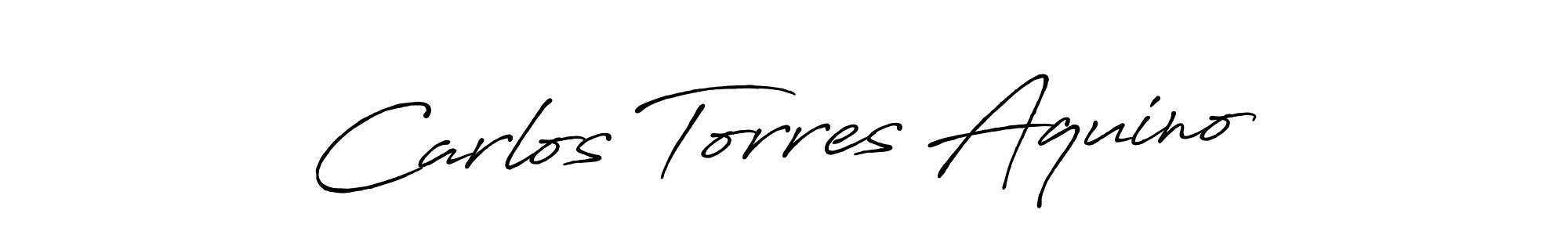 Make a short Carlos Torres Aquino signature style. Manage your documents anywhere anytime using Antro_Vectra_Bolder. Create and add eSignatures, submit forms, share and send files easily. Carlos Torres Aquino signature style 7 images and pictures png