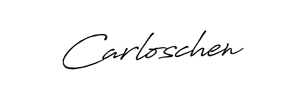 Also You can easily find your signature by using the search form. We will create Carloschen name handwritten signature images for you free of cost using Antro_Vectra_Bolder sign style. Carloschen signature style 7 images and pictures png