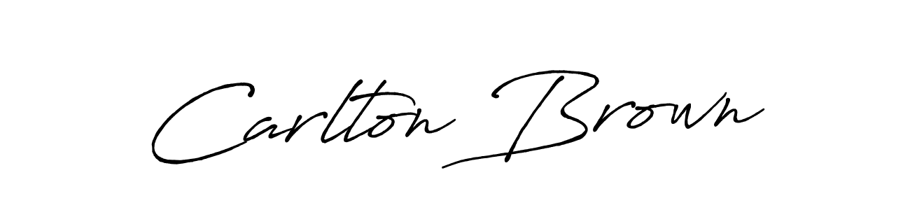 Design your own signature with our free online signature maker. With this signature software, you can create a handwritten (Antro_Vectra_Bolder) signature for name Carlton Brown. Carlton Brown signature style 7 images and pictures png