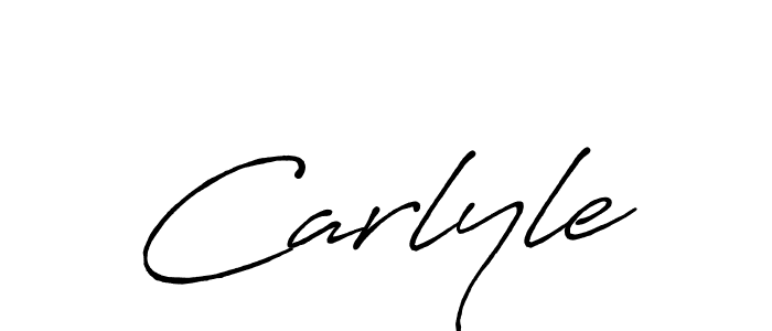 The best way (Antro_Vectra_Bolder) to make a short signature is to pick only two or three words in your name. The name Carlyle include a total of six letters. For converting this name. Carlyle signature style 7 images and pictures png