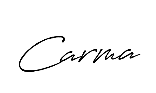 Similarly Antro_Vectra_Bolder is the best handwritten signature design. Signature creator online .You can use it as an online autograph creator for name Carma. Carma signature style 7 images and pictures png