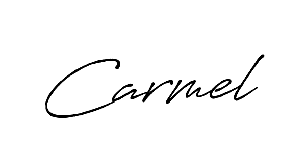 Make a beautiful signature design for name Carmel. Use this online signature maker to create a handwritten signature for free. Carmel signature style 7 images and pictures png