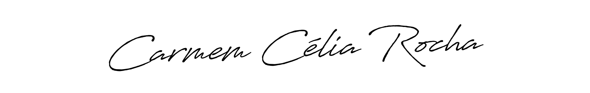 Make a beautiful signature design for name Carmem Célia Rocha. Use this online signature maker to create a handwritten signature for free. Carmem Célia Rocha signature style 7 images and pictures png