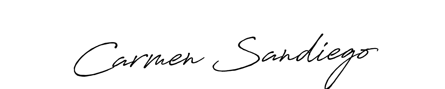 Here are the top 10 professional signature styles for the name Carmen Sandiego. These are the best autograph styles you can use for your name. Carmen Sandiego signature style 7 images and pictures png