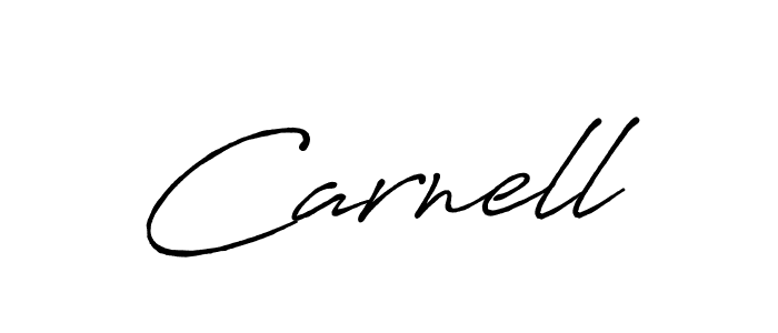 Create a beautiful signature design for name Carnell. With this signature (Antro_Vectra_Bolder) fonts, you can make a handwritten signature for free. Carnell signature style 7 images and pictures png
