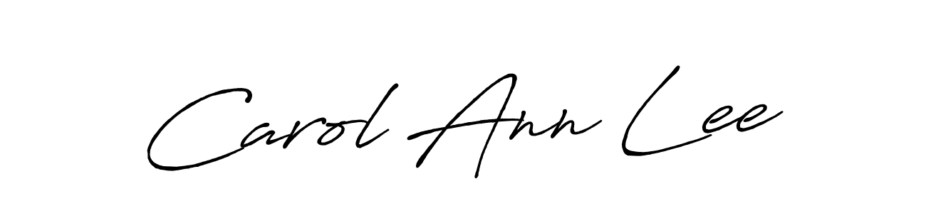 Make a beautiful signature design for name Carol Ann Lee. With this signature (Antro_Vectra_Bolder) style, you can create a handwritten signature for free. Carol Ann Lee signature style 7 images and pictures png