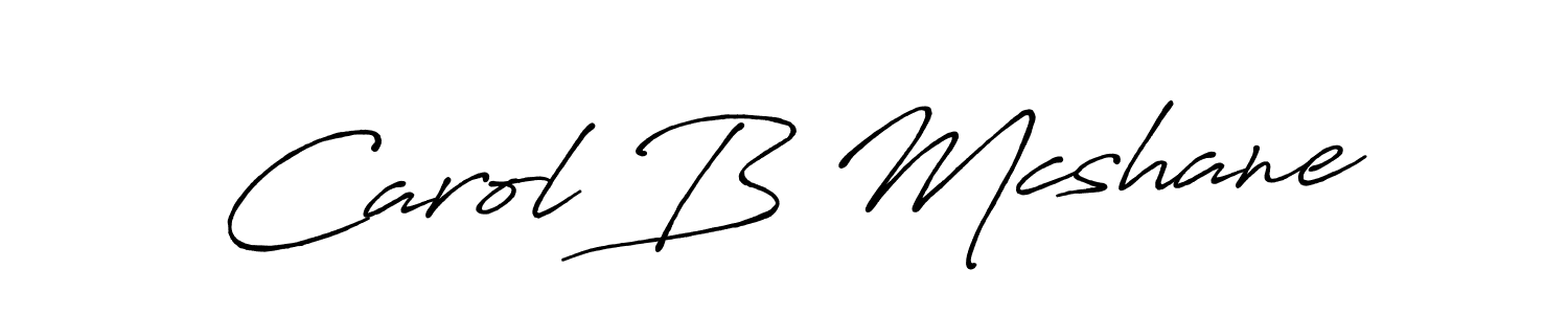 Antro_Vectra_Bolder is a professional signature style that is perfect for those who want to add a touch of class to their signature. It is also a great choice for those who want to make their signature more unique. Get Carol B Mcshane name to fancy signature for free. Carol B Mcshane signature style 7 images and pictures png