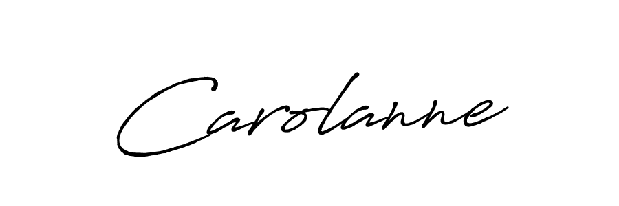 Make a beautiful signature design for name Carolanne. Use this online signature maker to create a handwritten signature for free. Carolanne signature style 7 images and pictures png