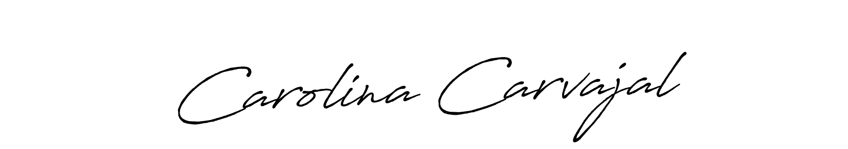 Also You can easily find your signature by using the search form. We will create Carolina Carvajal name handwritten signature images for you free of cost using Antro_Vectra_Bolder sign style. Carolina Carvajal signature style 7 images and pictures png