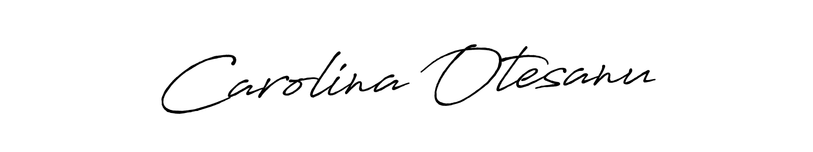 Use a signature maker to create a handwritten signature online. With this signature software, you can design (Antro_Vectra_Bolder) your own signature for name Carolina Otesanu. Carolina Otesanu signature style 7 images and pictures png