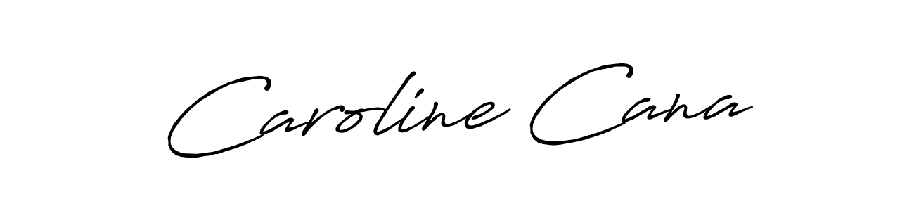 You should practise on your own different ways (Antro_Vectra_Bolder) to write your name (Caroline Cana) in signature. don't let someone else do it for you. Caroline Cana signature style 7 images and pictures png