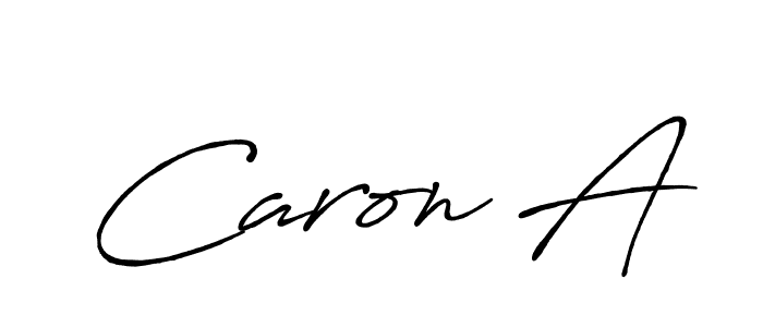 Once you've used our free online signature maker to create your best signature Antro_Vectra_Bolder style, it's time to enjoy all of the benefits that Caron A name signing documents. Caron A signature style 7 images and pictures png