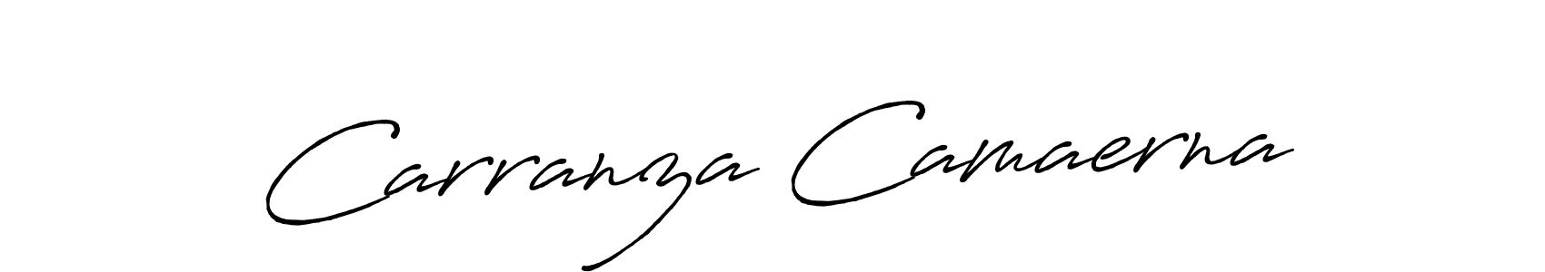 Carranza Camaerna stylish signature style. Best Handwritten Sign (Antro_Vectra_Bolder) for my name. Handwritten Signature Collection Ideas for my name Carranza Camaerna. Carranza Camaerna signature style 7 images and pictures png