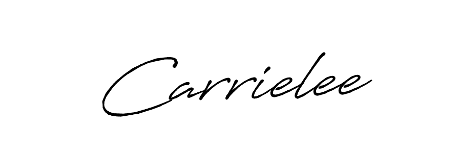 You should practise on your own different ways (Antro_Vectra_Bolder) to write your name (Carrielee) in signature. don't let someone else do it for you. Carrielee signature style 7 images and pictures png