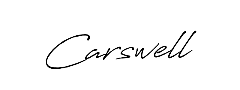 if you are searching for the best signature style for your name Carswell. so please give up your signature search. here we have designed multiple signature styles  using Antro_Vectra_Bolder. Carswell signature style 7 images and pictures png