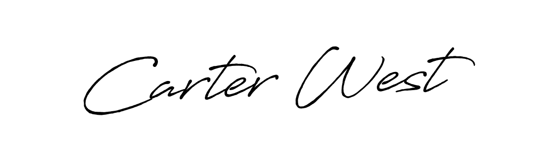 Also we have Carter West name is the best signature style. Create professional handwritten signature collection using Antro_Vectra_Bolder autograph style. Carter West signature style 7 images and pictures png