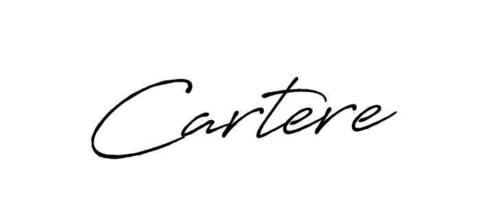 Once you've used our free online signature maker to create your best signature Antro_Vectra_Bolder style, it's time to enjoy all of the benefits that Cartere name signing documents. Cartere signature style 7 images and pictures png