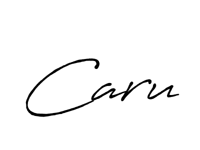 if you are searching for the best signature style for your name Caru. so please give up your signature search. here we have designed multiple signature styles  using Antro_Vectra_Bolder. Caru signature style 7 images and pictures png