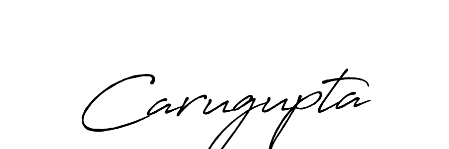 Make a beautiful signature design for name Carugupta. With this signature (Antro_Vectra_Bolder) style, you can create a handwritten signature for free. Carugupta signature style 7 images and pictures png