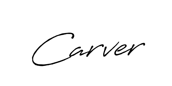 Carver stylish signature style. Best Handwritten Sign (Antro_Vectra_Bolder) for my name. Handwritten Signature Collection Ideas for my name Carver. Carver signature style 7 images and pictures png