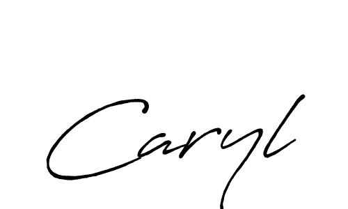 Create a beautiful signature design for name Caryl. With this signature (Antro_Vectra_Bolder) fonts, you can make a handwritten signature for free. Caryl signature style 7 images and pictures png