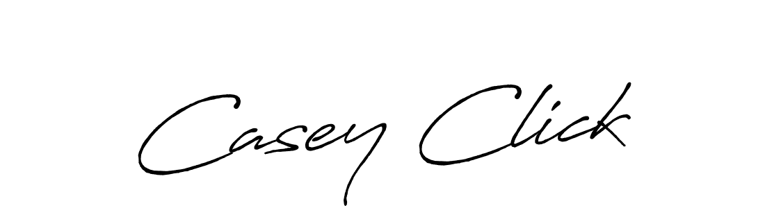 Once you've used our free online signature maker to create your best signature Antro_Vectra_Bolder style, it's time to enjoy all of the benefits that Casey Click name signing documents. Casey Click signature style 7 images and pictures png