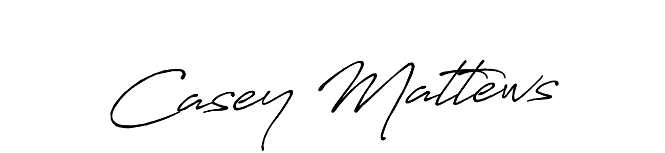 Also we have Casey Mattews name is the best signature style. Create professional handwritten signature collection using Antro_Vectra_Bolder autograph style. Casey Mattews signature style 7 images and pictures png