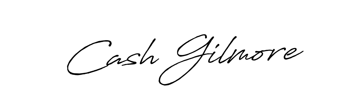 It looks lik you need a new signature style for name Cash Gilmore. Design unique handwritten (Antro_Vectra_Bolder) signature with our free signature maker in just a few clicks. Cash Gilmore signature style 7 images and pictures png
