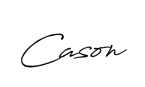 How to make Cason signature? Antro_Vectra_Bolder is a professional autograph style. Create handwritten signature for Cason name. Cason signature style 7 images and pictures png