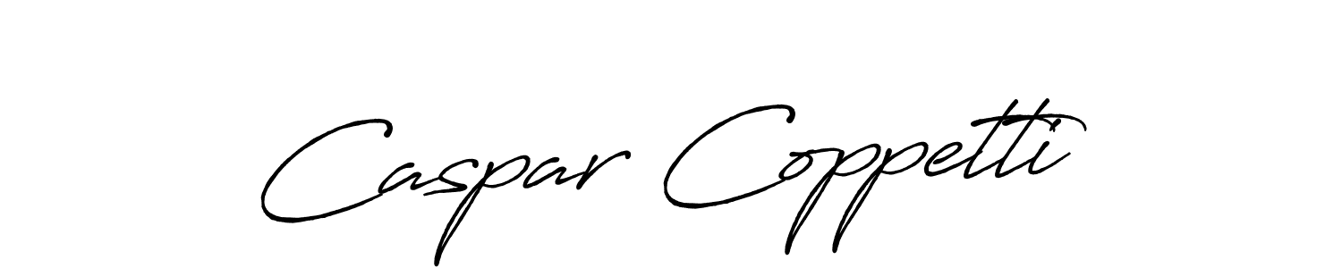 How to Draw Caspar Coppetti signature style? Antro_Vectra_Bolder is a latest design signature styles for name Caspar Coppetti. Caspar Coppetti signature style 7 images and pictures png