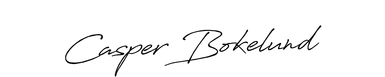 Use a signature maker to create a handwritten signature online. With this signature software, you can design (Antro_Vectra_Bolder) your own signature for name Casper Bokelund. Casper Bokelund signature style 7 images and pictures png