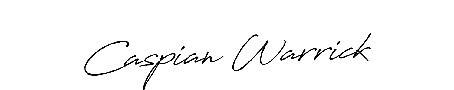 Make a beautiful signature design for name Caspian Warrick. Use this online signature maker to create a handwritten signature for free. Caspian Warrick signature style 7 images and pictures png