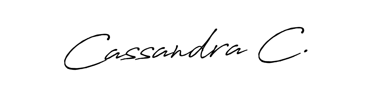 Best and Professional Signature Style for Cassandra C.. Antro_Vectra_Bolder Best Signature Style Collection. Cassandra C. signature style 7 images and pictures png