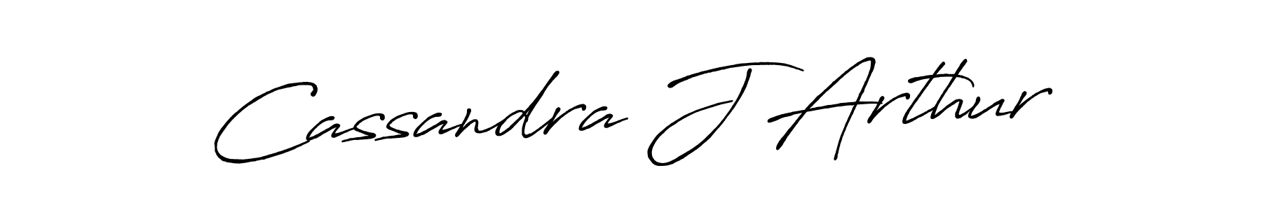 Cassandra J Arthur stylish signature style. Best Handwritten Sign (Antro_Vectra_Bolder) for my name. Handwritten Signature Collection Ideas for my name Cassandra J Arthur. Cassandra J Arthur signature style 7 images and pictures png