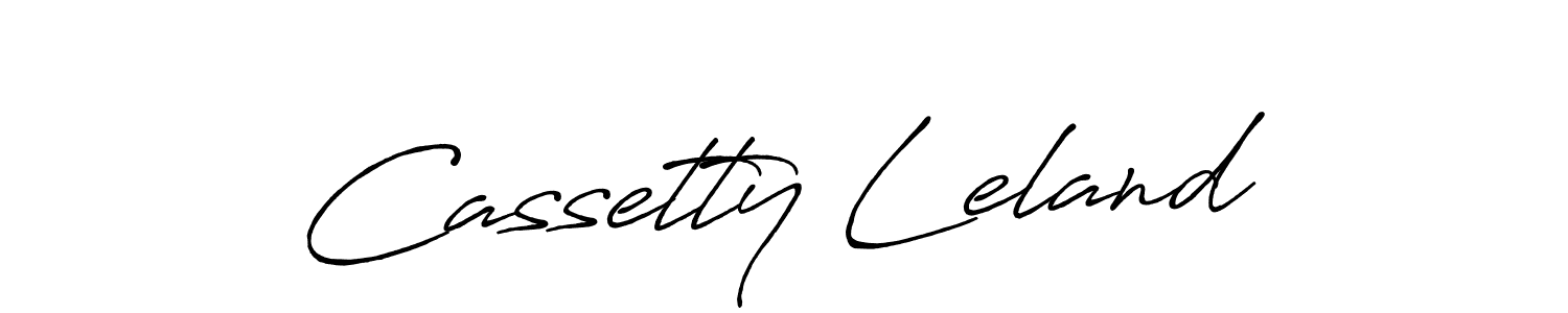 The best way (Antro_Vectra_Bolder) to make a short signature is to pick only two or three words in your name. The name Cassetty Leland include a total of six letters. For converting this name. Cassetty Leland signature style 7 images and pictures png